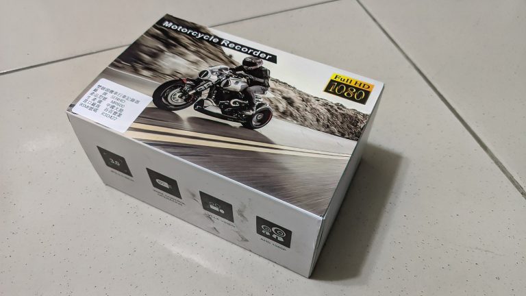 20221005更換機車行車記錄器MR600 雙1080P升級版