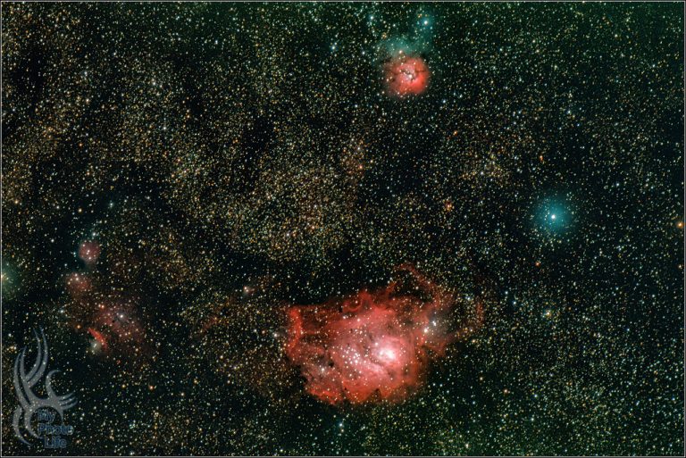 20200619星雲拍攝：M20三裂星雲＆M8礁湖星雲