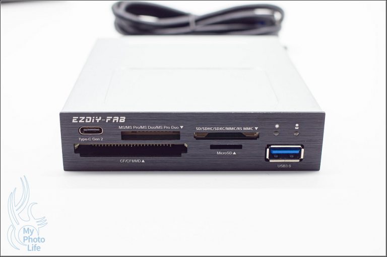 EZDIY-FAB 多功能3.5吋 USB3.1 Gen2 Type-C/USB 3.1 Gen1端口多合一讀卡器