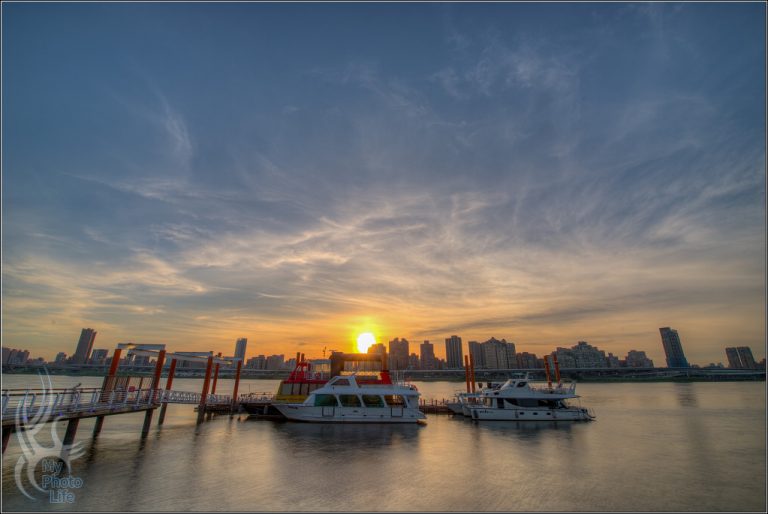20200618大稻埕碼頭．日落雲彩